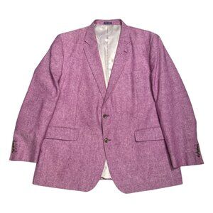 Stafford Lavender Linen-Cotton Sport Coat